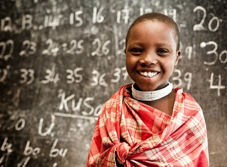 African Girl in School African Girl in School