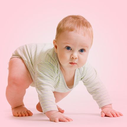 baby standing without support