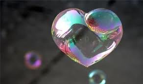 Fragile Teenage Love Heart Bubble