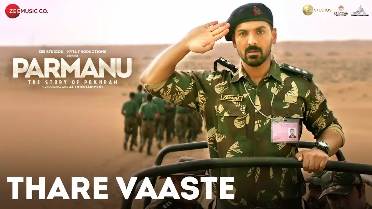 Click to Watch Thaare Waste song from the movie Parmanu Click to Watch Thaare Waste from Parmanu