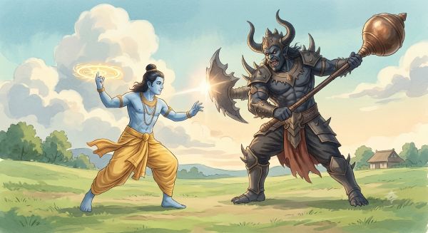 Shri Krishna aur Narakasur